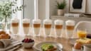 Haushalt International Latte Macchiato-Glas 6-tlg. Doppelwandig 400ml Bild 2