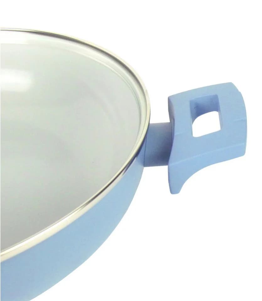 Michelino Servierpfanne XL inkl. Glasdeckel Ø 28cm Blau - Bild 4