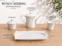 Retsch Arzberg Kaffeeservice 16-teilig Weiß Porzellan Bild 2