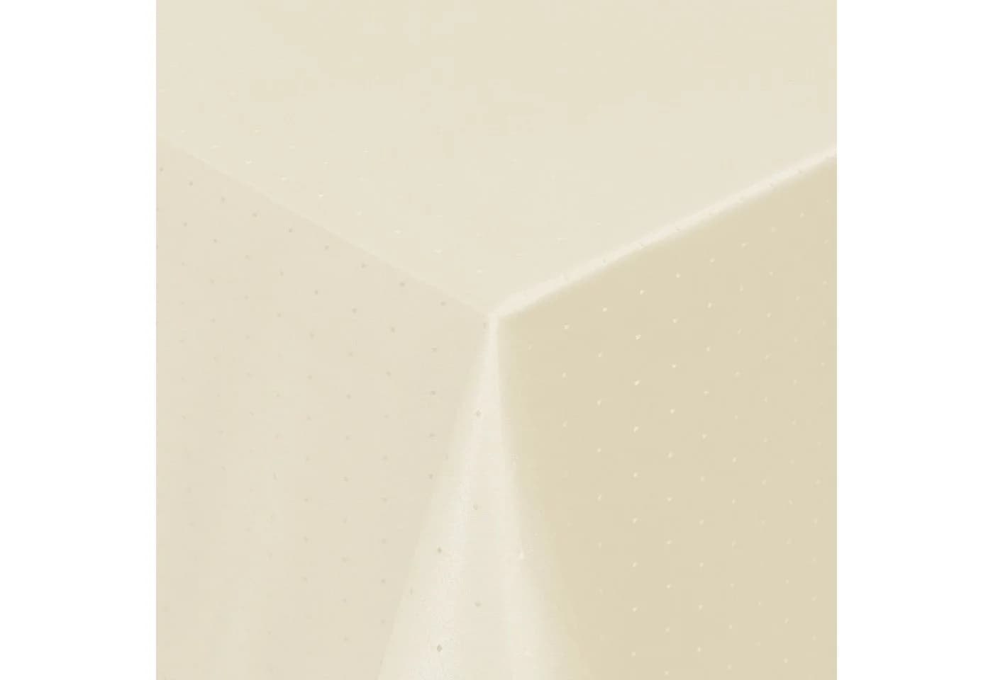 Moderno Tischdecke Creme-Champagner Punkte Design Jacquard