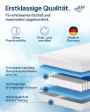AM Qualitätsmatratzen 7-Zonen Tonnentaschenfederkernmatratze Made in Germany Bild 4