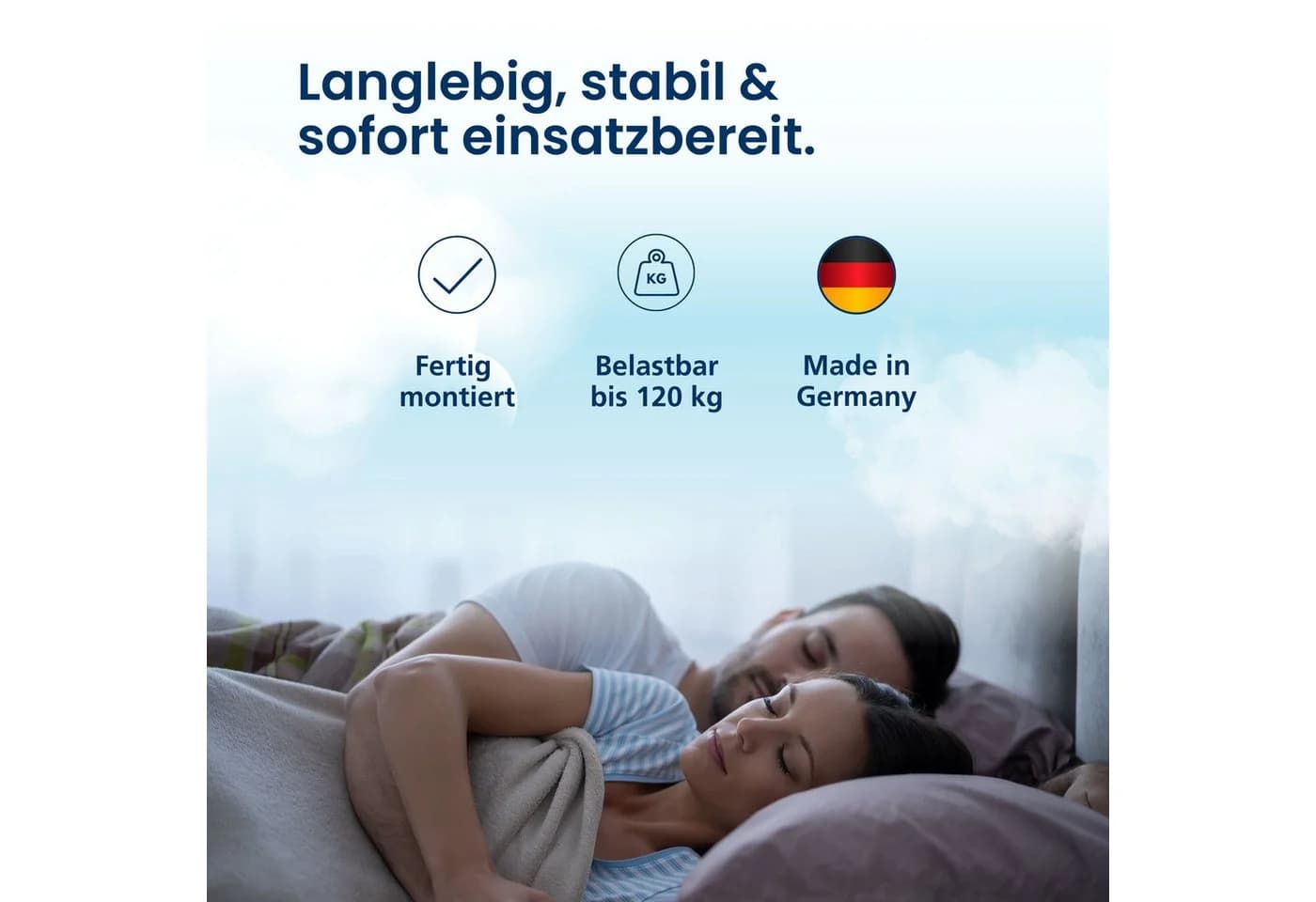 AM Qualitätsmatratzen 7-Zonen Lattenrost Ergonomisch - Bild 5