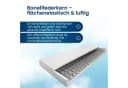 AM Qualitätsmatratzen Bonnellfederkernmatratze H3/H4 19 cm hoch Bild 4