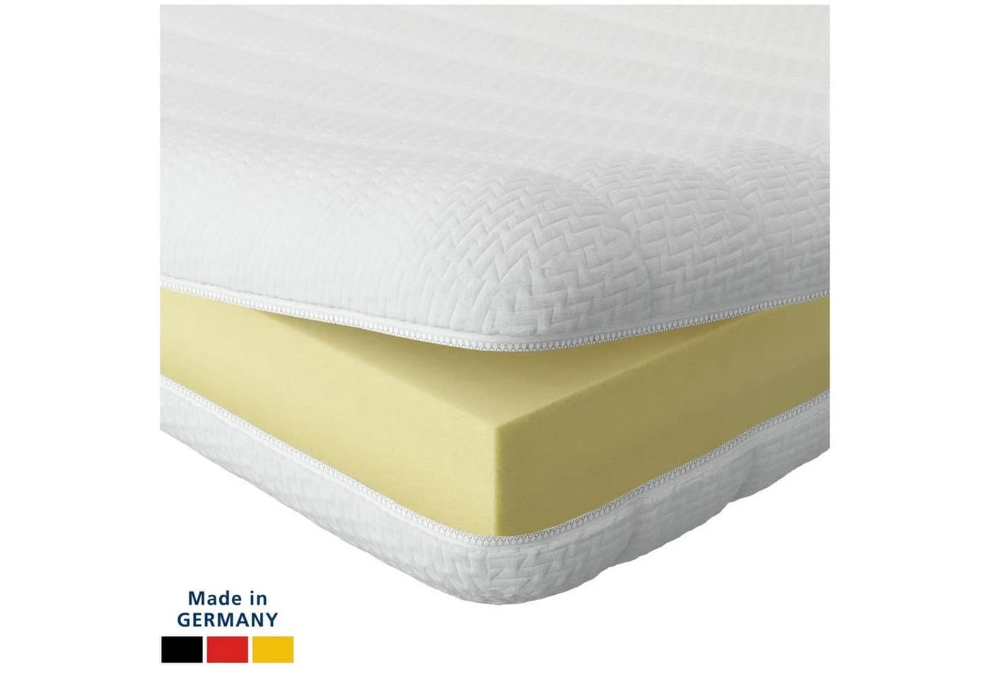 AM Qualitätsmatratzen Visco Topper 6 cm Viscoschaum 80x200 cm - Bild 2