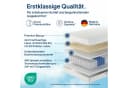 AM Qualitätsmatratzen Taschenfederkernmatratze 7-Zonen mit Latex Bild 3