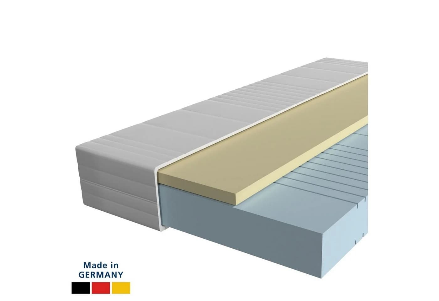 AM Qualitätsmatratzen Visco-Matratze 7-Zonen Viscoschaum Memory Foam - Bild 2