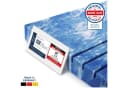 AM Qualitätsmatratzen 7-Zonen Gelschaum Topper Memory Foam Weiss Bild 2