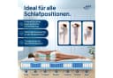 AM Qualitätsmatratzen Taschenfederkernmatratze 1000 Federn 7-Zonen Bild 1