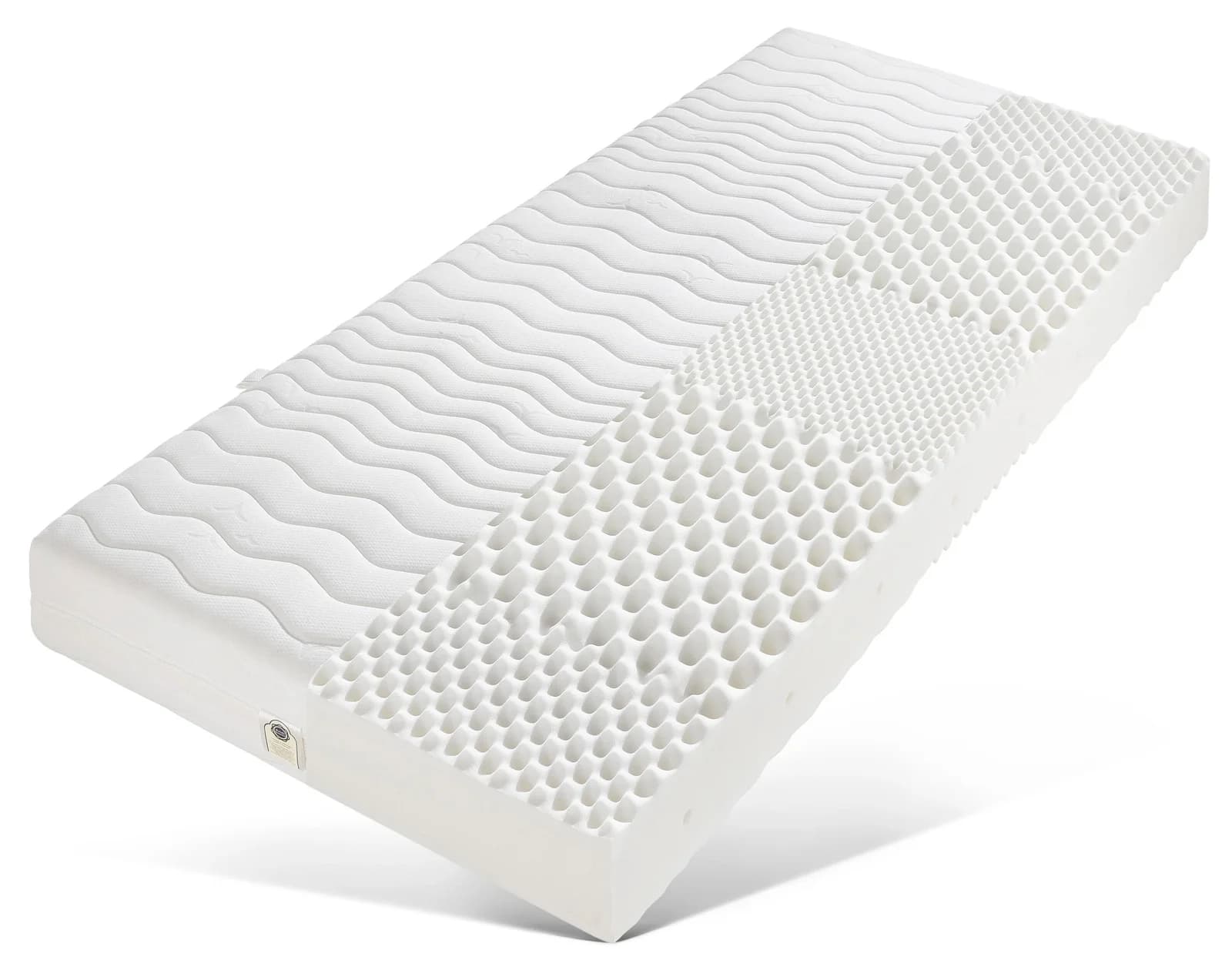 Taschenfederkernmatratze HEMAFA "TFK 2400" Gr. 13, 100x200 cm, 7-Zonen-Taschenfederkern