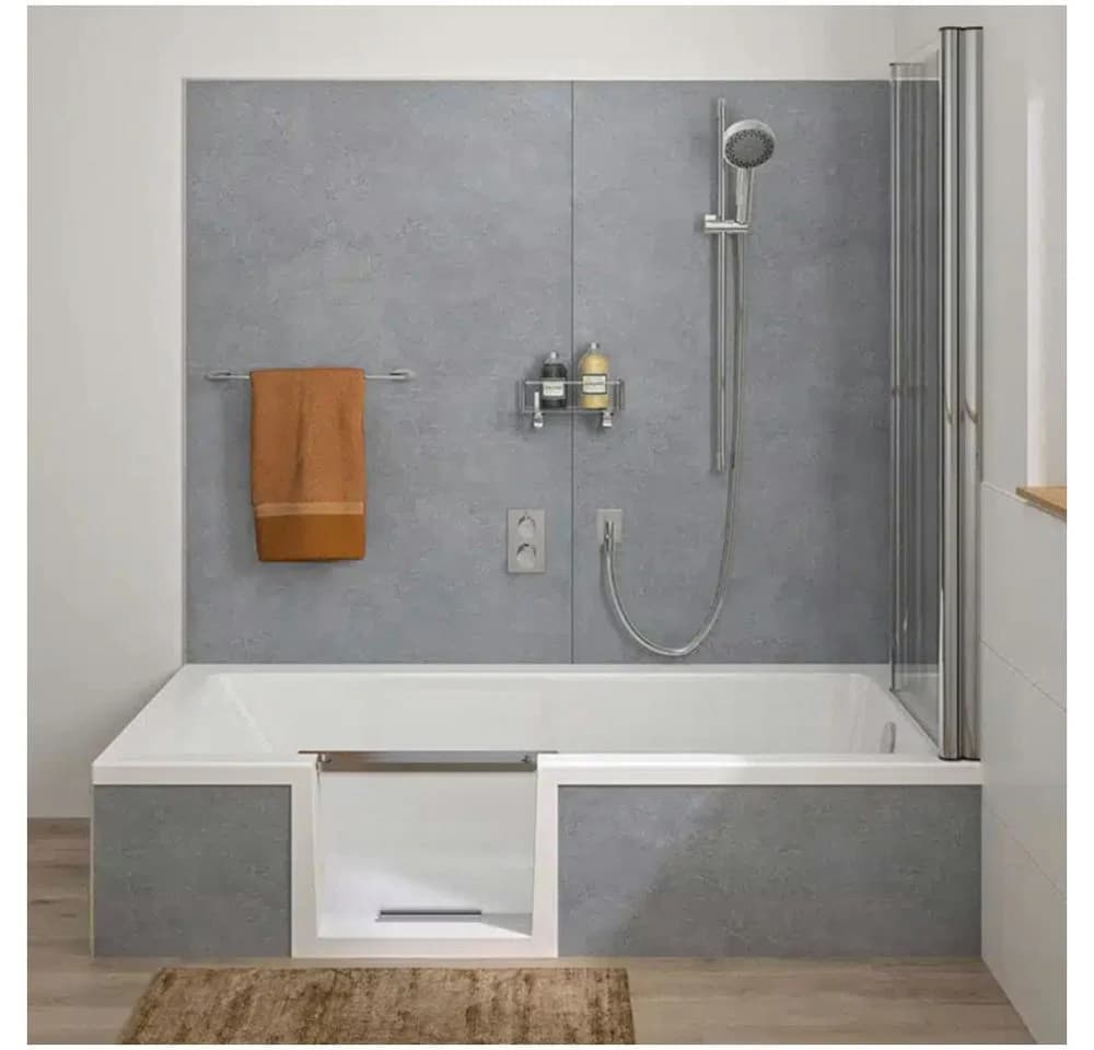 Dusche-24 Badewanne Acryl mit Tür - Bild 2