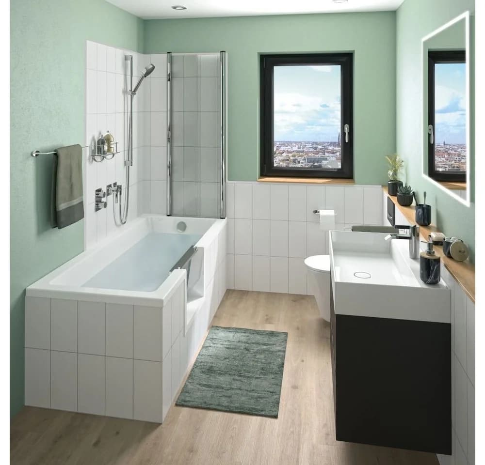 Dusche-24 Badewanne Acryl mit Tür - Bild 4