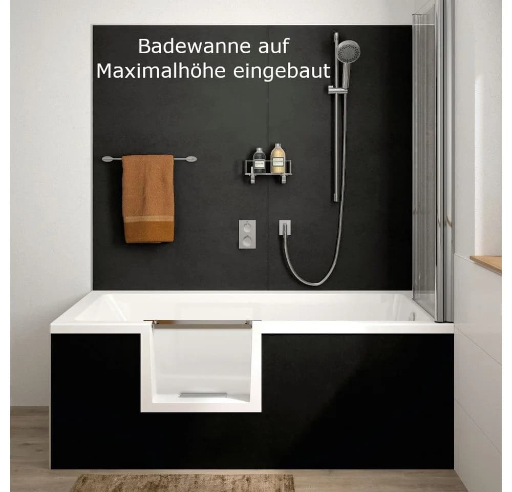 Dusche-24 Badewanne Acryl mit Tür - Bild 5