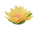 Florists Products Schwimmende Seerose Deko Gelb Kunststoff 2 Stück Bild 2