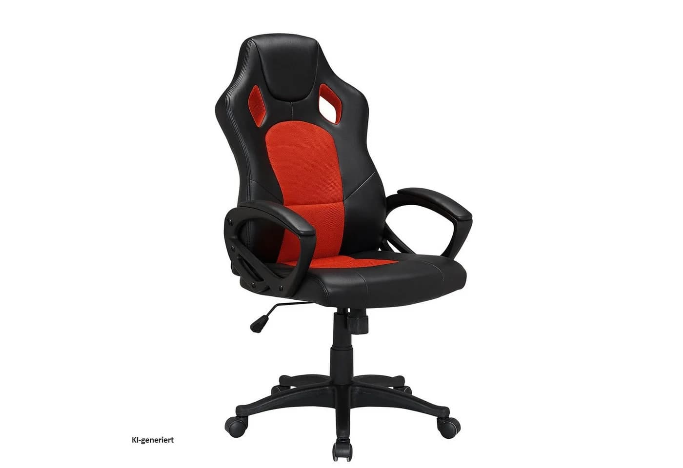 HTI-Line Chefsessel Racingstuhl Daytona Schwarz Rot - Bild 2