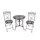 HTI-Line Tischgruppe Curly - Gartenmöbel Set mit Zierornamenten Bild 1