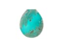 NTK-Collection Dekovase Ocean XL Türkis-Gold Tischvase Bild 2