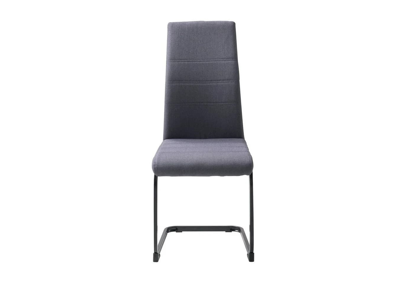 HTI-Line Freischwinger Schwingstuhl SallyC Grau 4er Set - Bild 2