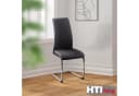 HTI-Line Freischwinger Schwingstuhl SallyC Grau 4er Set Bild 5