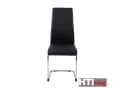 HTI-Line Freischwinger Schwingstuhl SallyC 2er Set Schwarz Kunstleder Bild 1