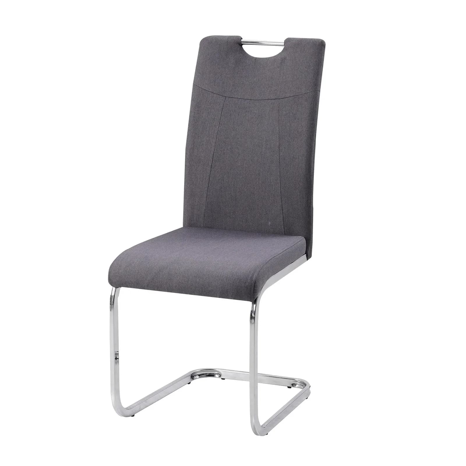 HTI-Living Schwingstuhl KellyC Grau Webstoff