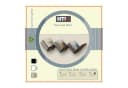 HTI-Line CD-Regal Stufenregal Altona Wandregal Bücherregal Braun MDF Bild 1