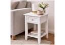 HTI-Line Beistelltisch Lara Grau Holz mit Schublade Bild 2