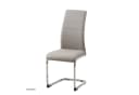 HTI-Line Freischwinger Schwingstuhl 4er Set Kunstleder Cappuccino SallyC Bild 3