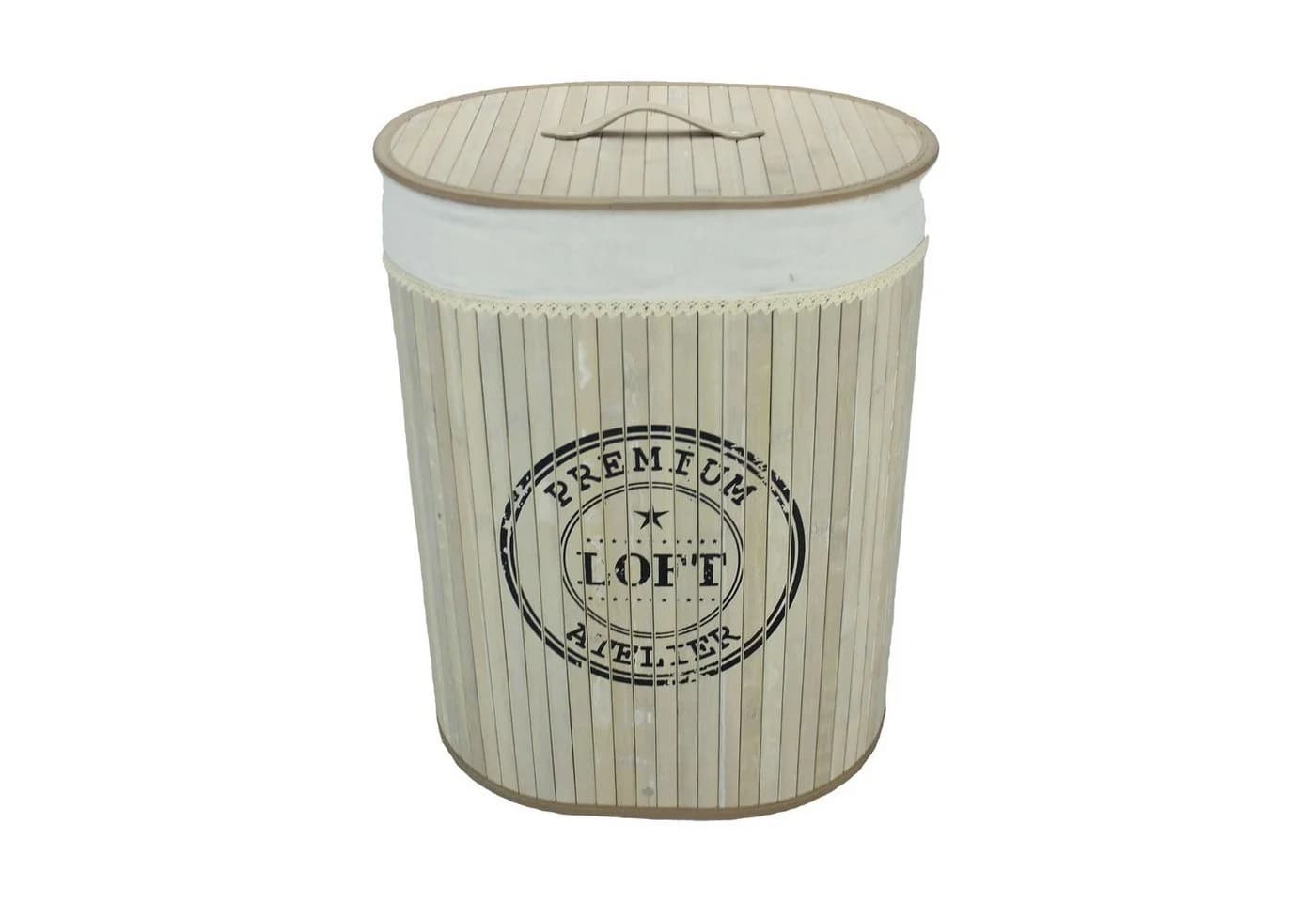 HTI-Line Wäschekorb Maisie Loft Bambus Beige Faltbar - Bild 2