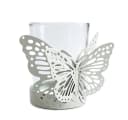 HTI-Line Teelichthalter Butterfly 3er Set Viola Bild 3