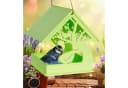 HTI-Line Vogelhaus Mina Futterhäuschen mit Baum-Motiv Grün Bild 1
