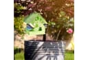 HTI-Line Vogelhaus Mina Futterhäuschen mit Baum-Motiv Grün Bild 3