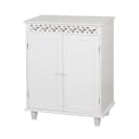 HTI-Line Garderobenschrank Miriam Weiß MDF Mit Cut-Outs Bild 1