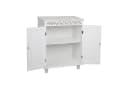 HTI-Line Garderobenschrank Miriam Weiß MDF Mit Cut-Outs Bild 2