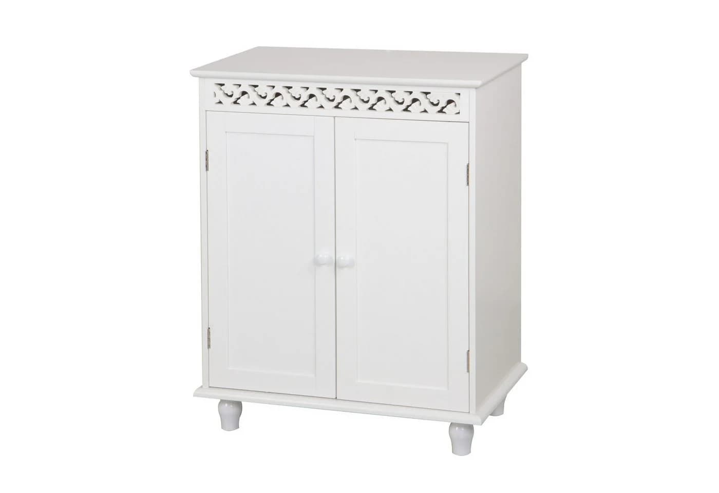 HTI-Line Garderobenschrank Miriam Weiß MDF Mit Cut-Outs - Bild 3