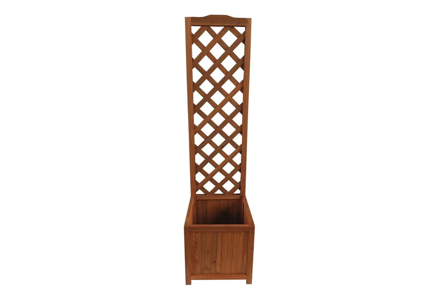 HTI-Line Blumenkasten Heidi Small mit Rankgitter Braun - Bild 2