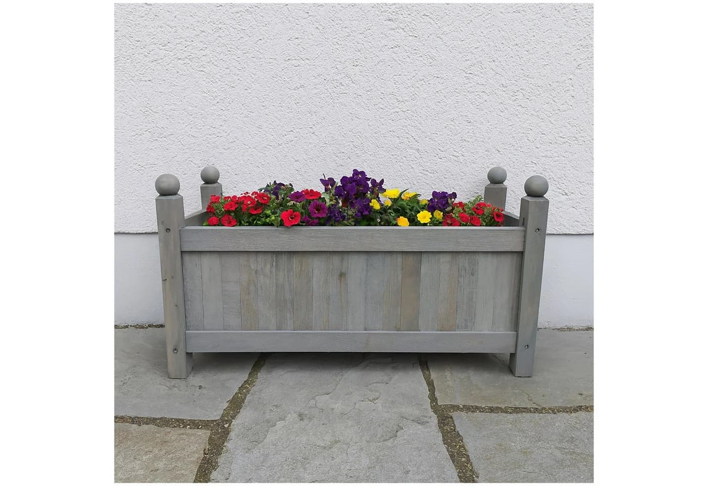 HTI-Line Pflanzkübel Heidi Medium Grau