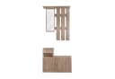 HTI-Line Garderobe Thekla Set mit Spiegel und Schuhschrank Bild 3