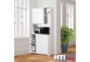 HTI-Living Küchenbuffet Malin Weiß - 2 Schrankfächer & 4 Regalböden Bild 1