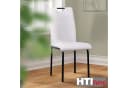 HTI-Living Stuhl Denton PU Weiß Kunstleder Bild 1