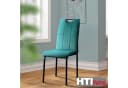 HTI-Living Esszimmerstuhl Denton Samt Grün mit Ziernähten Bild 1