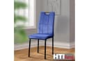 HTI-Living Stuhl Denton Velvet Blau Samt Bild 1