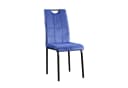HTI-Living Stuhl Denton Velvet Blau Samt Bild 2