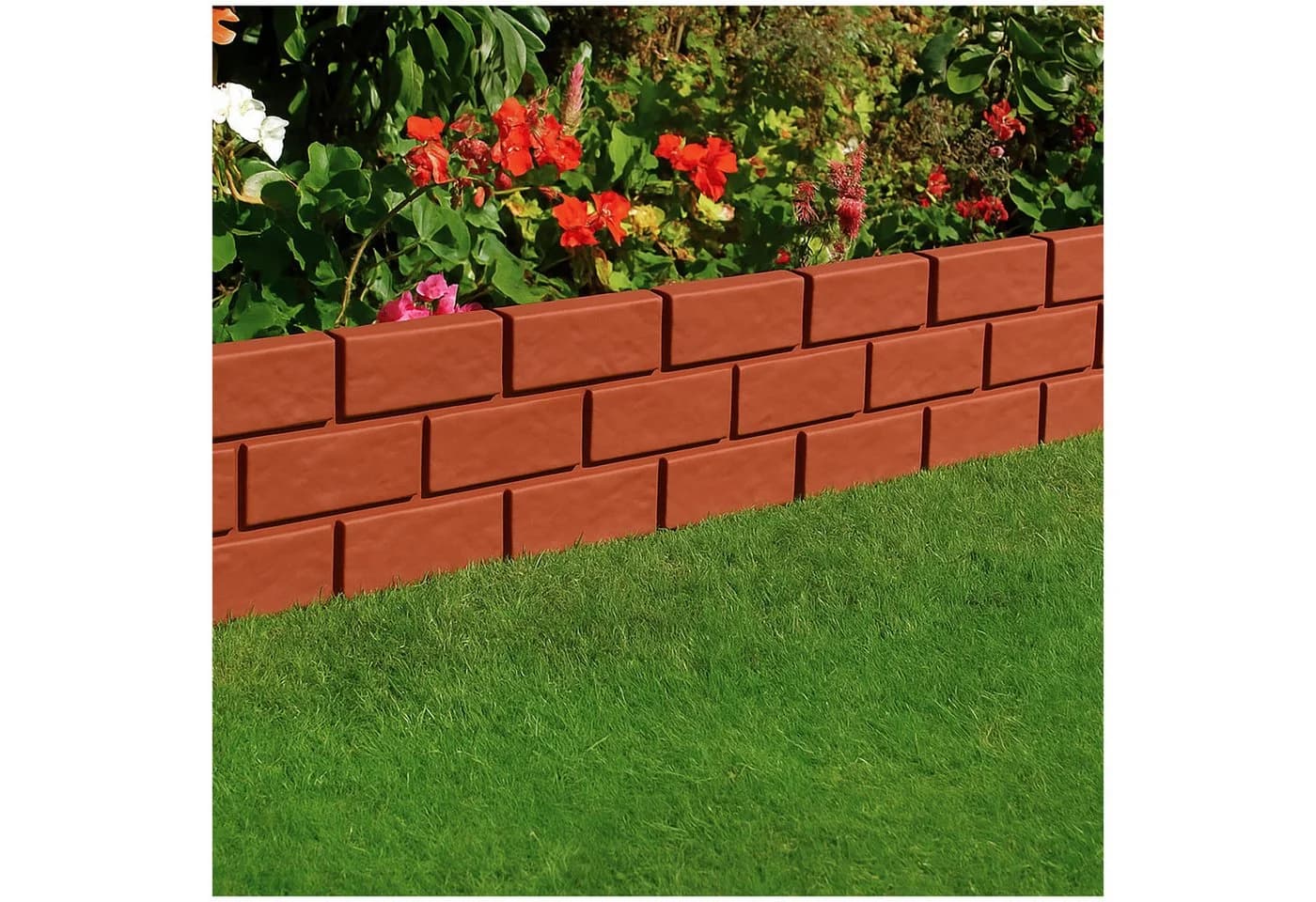 HTI-Living Beetumrandung Nessa 4-teilig Terracotta Kunststoff - Bild 5