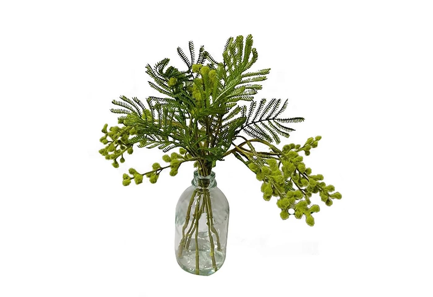 HTI-Living Kunstblume Gräser in Vase Flora Grün - Bild 2