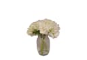 HTI-Living Kunstblume Hortensie Weiß in Vase Bild 2