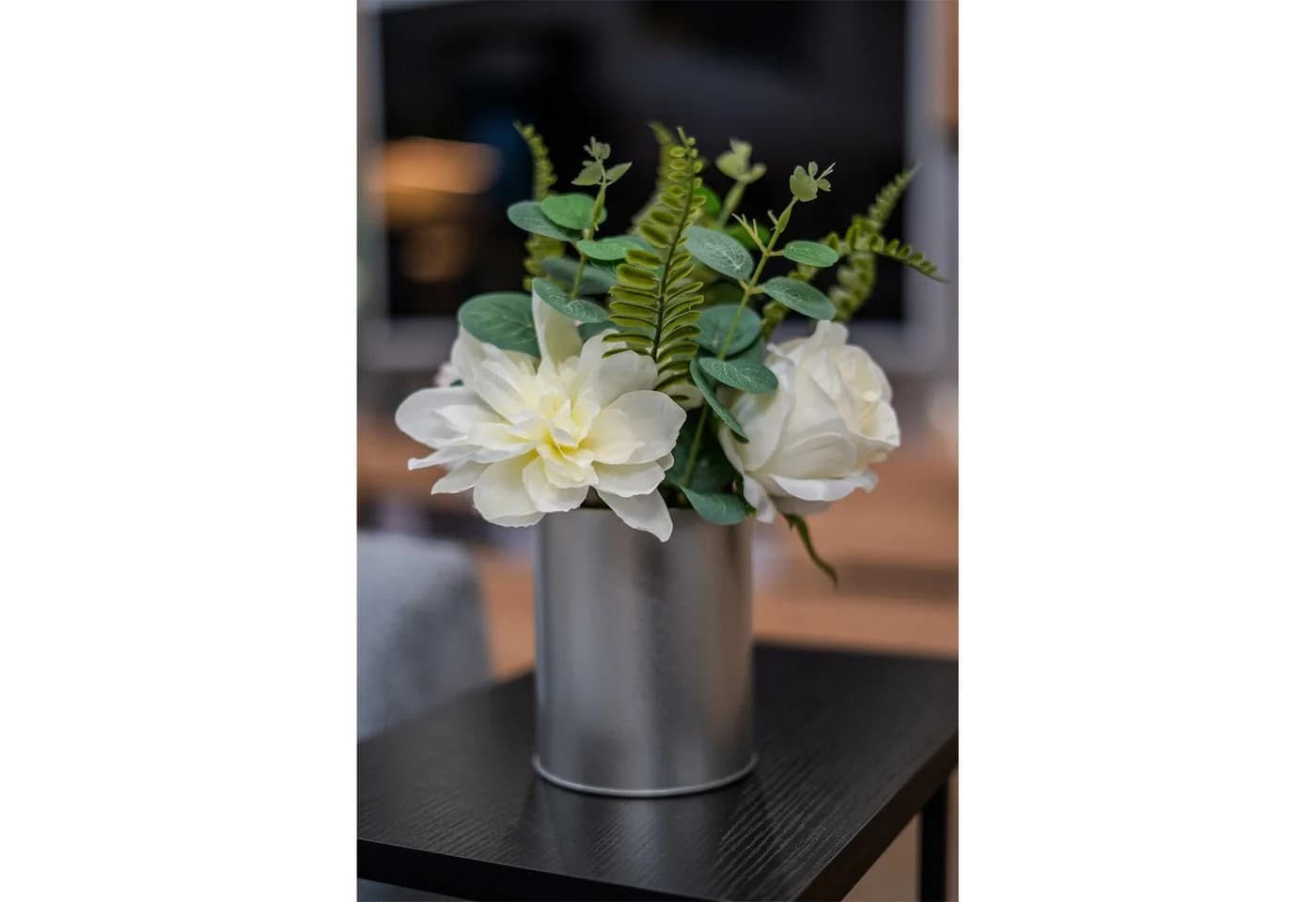 NTK-Collection Kunstblume Jasmin in Vase Leilani Weiß