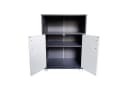HTI-Line Mehrzweckschrank Blanca Weiß/Grau Küchenschrank Bild 4