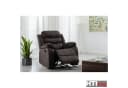 HTI-Living Polstergarnitur Kirwall 3-tlg. Set Sofa, Zweisitzer, Sessel Dunkelbraun Bild 5