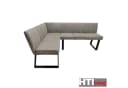 HTI-Living Eckbank Vemal Kunstlederbezug Metallgestell Bild 4