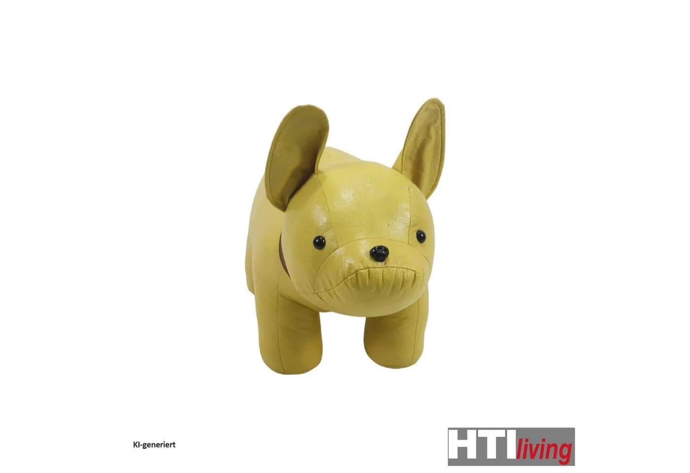 HTI-Living Kinderhocker Enrik Doggie Gelb Modernes Tierdesign - Bild 3